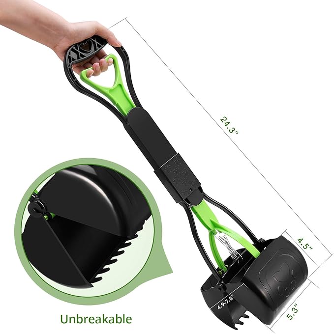 PPOGOO Non-Breakable Pet Pooper Scooper - Image 6