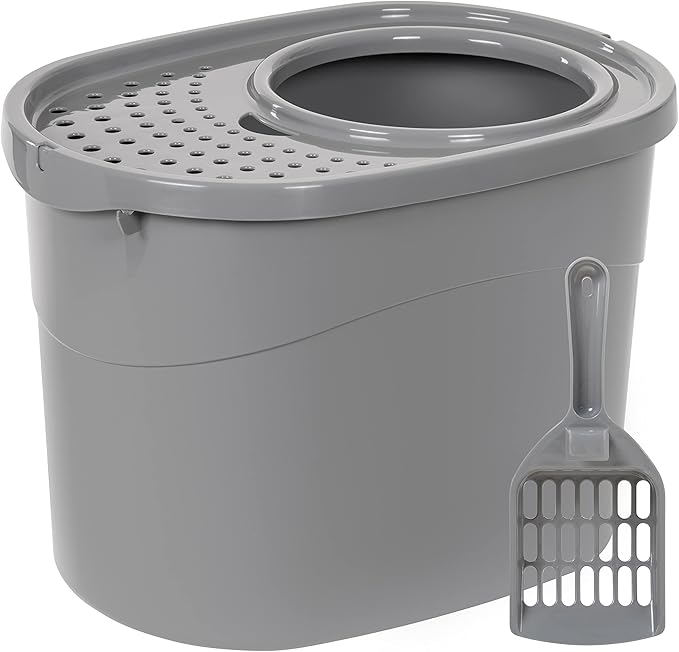 Amazon Basics Large Cat Litter Box by AmazonBasics