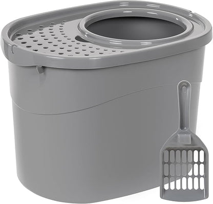 Amazon Basics Large Cat Litter Box by AmazonBasics