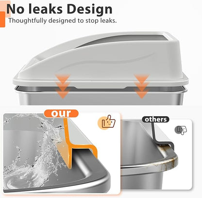 Stainless Steel Litter Box | Metal Kitty Litter Box - Image 5