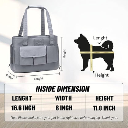 Dog Carrier, Cat Carrier, Pet Carrier, Foldable Waterproof Premium Oxford Cloth - Image 5
