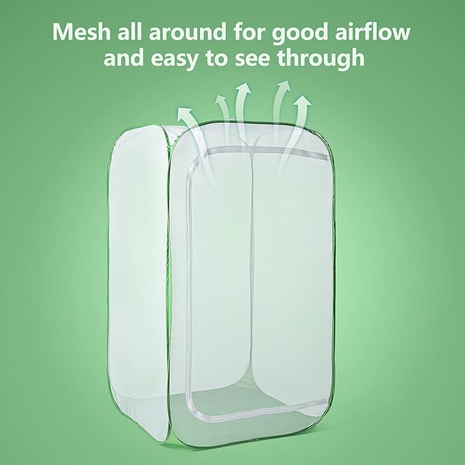 48" Outdoor Mesh Plant Enclosure, Mesh Plant Cover - Image 3