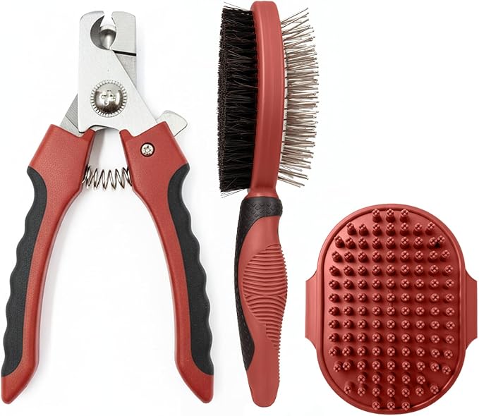 PW Pet Grooming Tools for Dogs & Cats- Safe On Skin Easy To Use Dog Grooming Kit by Unknown
