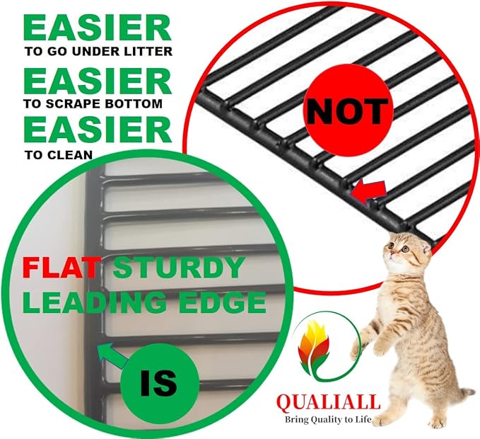 Metal Cat Litter Scoop, Fast Kitty Box Pooper Scooper - Image 4