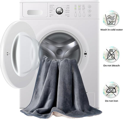 Sunheir Waterproof Dog Blanket for Bed Couch, Soft Plush Pet Blankets for Small - Image 7