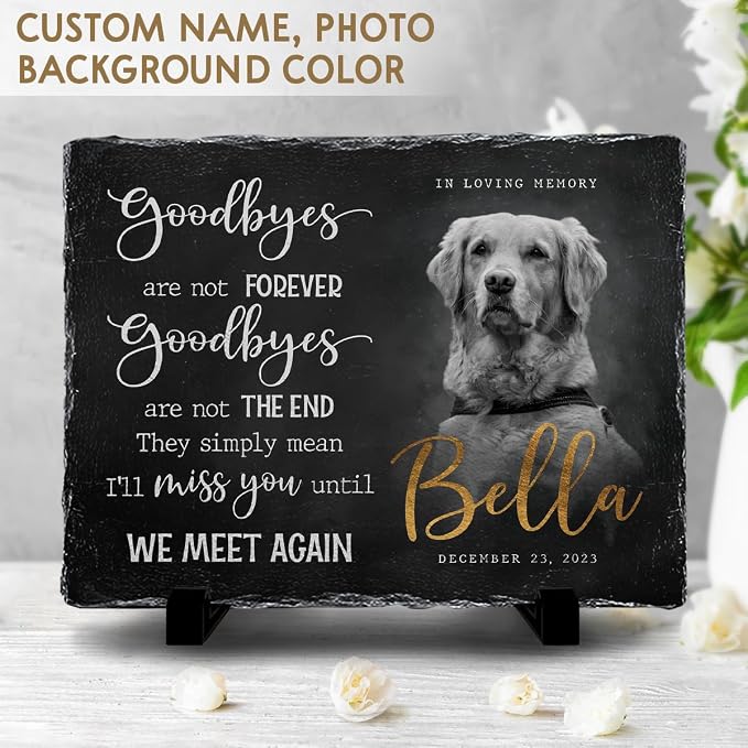 Custom Rectangular Memorial Stone - Image 2