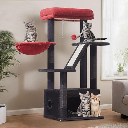 Taoqimiao Gothic Cat Tree, 38.5-Inch Cat Tower - Image 9