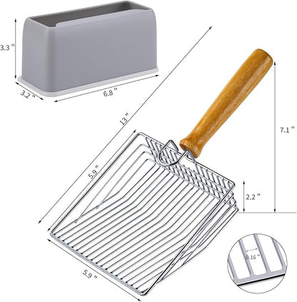 DHXYZZB Metal Cat Litter Scoop - Image 3