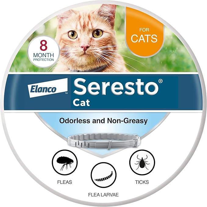 Seresto Cat Vet-Recommended Flea & Tick Treatment & Prevention Collar by Seresto