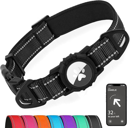 Joytale Airtag Dog Collar, Reflective Pet Collar by Joytale
