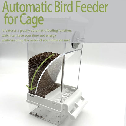 No Mess Bird Feeder Water Dispenser Set, Automatic Bird Feeder - Image 3