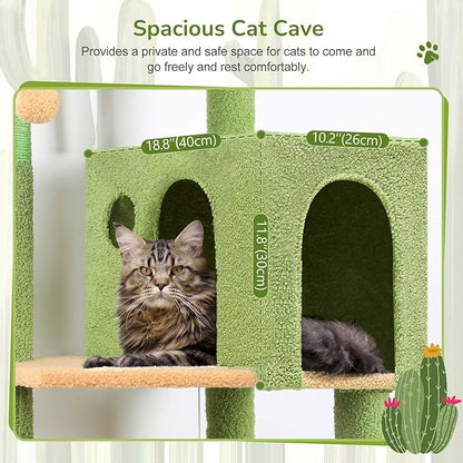 Globlazer Cactus Cat Tree Tower - Image 3