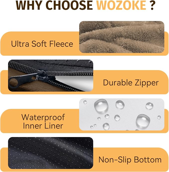 Orthopedic Washable Large Dog Bed: Cooling Dog Bed - Image 6