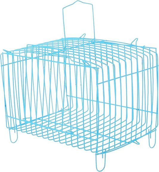 POPETPOP Travel Carrier for Birds, Iron Bird Travel Carrier Cage, Portable by POPETPOP