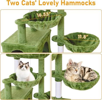 KIYUMI Cat Tree Cat Tower Condo - Image 4
