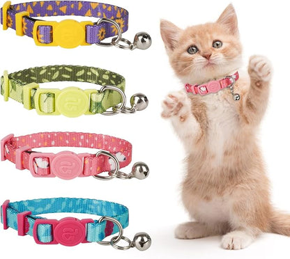 azuza 4 Pack Kitten Collar Breakaway by azuza