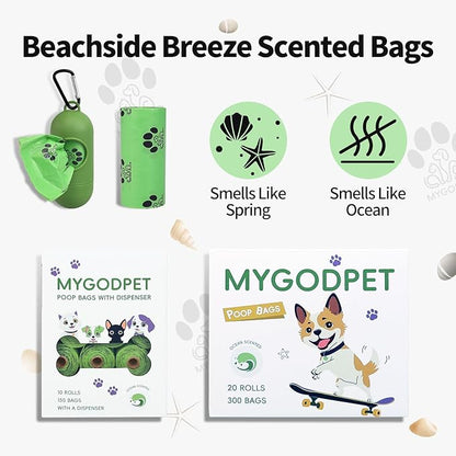 Dog Poop Bags Rolls 300 Count Biodegradable Poop Bags Refills - Image 6