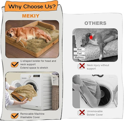 Large Dog Bed Orthopedic Washable, Orthopedic Dog Beds - Image 4