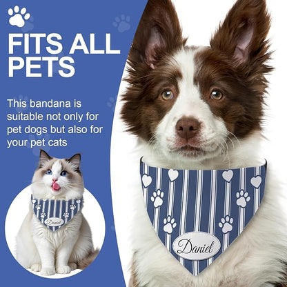 Personalized Dog Bandana Custom Name & Design, Premium Custom Dog Bandana - Image 6