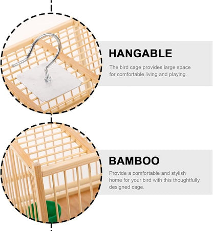 Yardwe Bird Travel Carrier Cage Parrot Cage - Image 9
