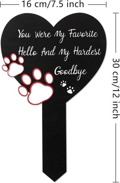BUoonyer Pet Memorial Graves Markers - Image 2