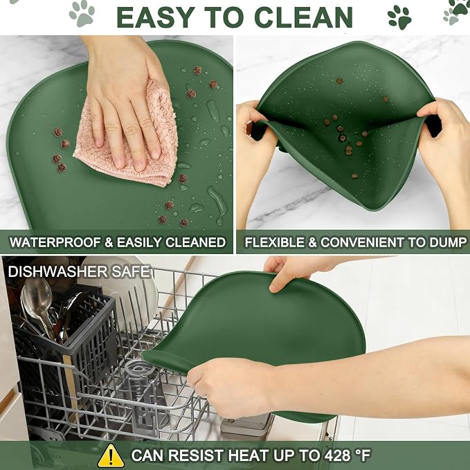 Small Silicone Pet Food Mat - Image 6