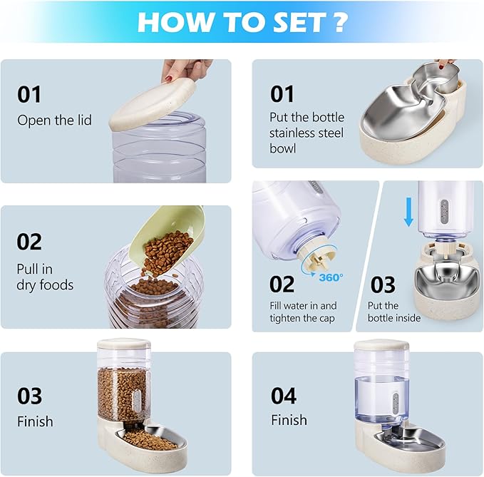 Automatic Cat Feeder and Water Dispenser - Image 4