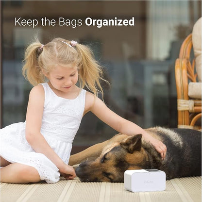 SVD.PET Dog Poop Bag Holder Dispenser, Wall mount or Tabletop, Holds 8 Rolls of - Image 6