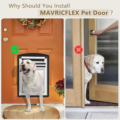 MAVRICFLEX Large Dog Door for Door - Image 4