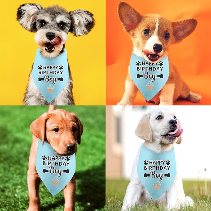 Dog Birthday Bandana Boy Happy Birthday Gifts - Image 3