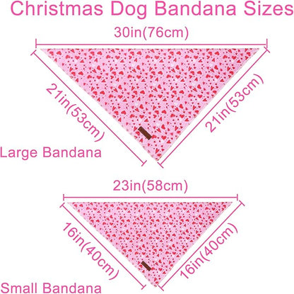 Valentine Dog Bandana - Image 3
