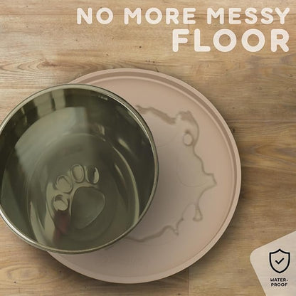Dog Food Mat Round 10" - Image 5