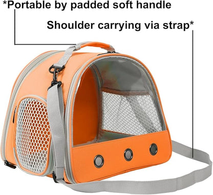 Rabbit Travel Carrier, Lizards Carrier, Small Animal Travel Bag - Image 3