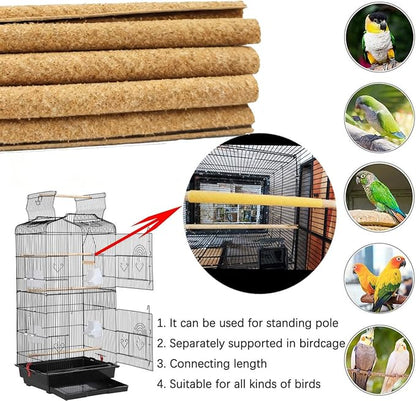 20-Pack Sanded Perch Covers for Parakeets - Image 4
