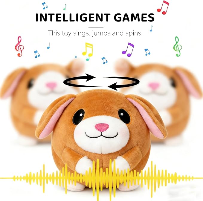 Interactive Dog Toys, Active Moving Pet Plush Toy - Image 5
