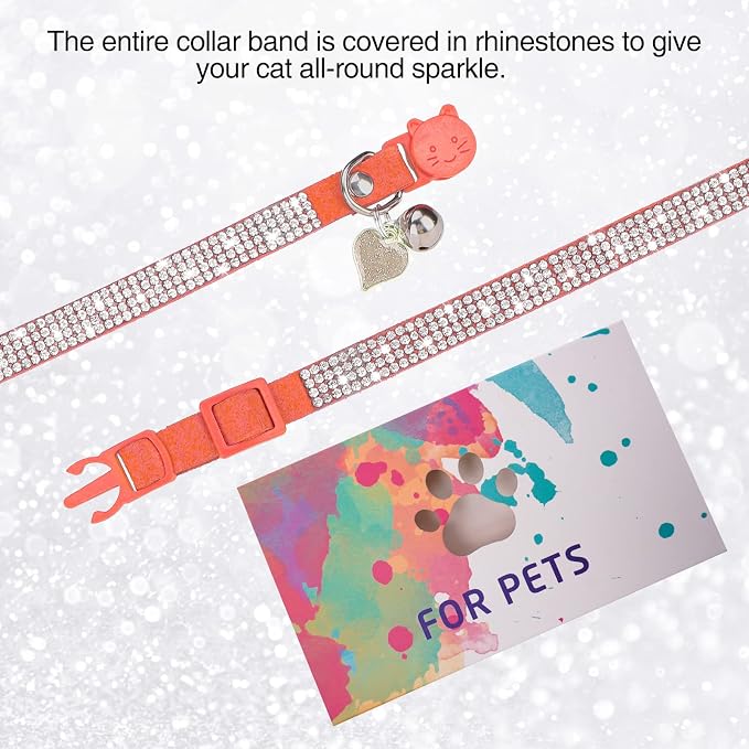 Rhinestone Cat Collar Breakaway - Image 5