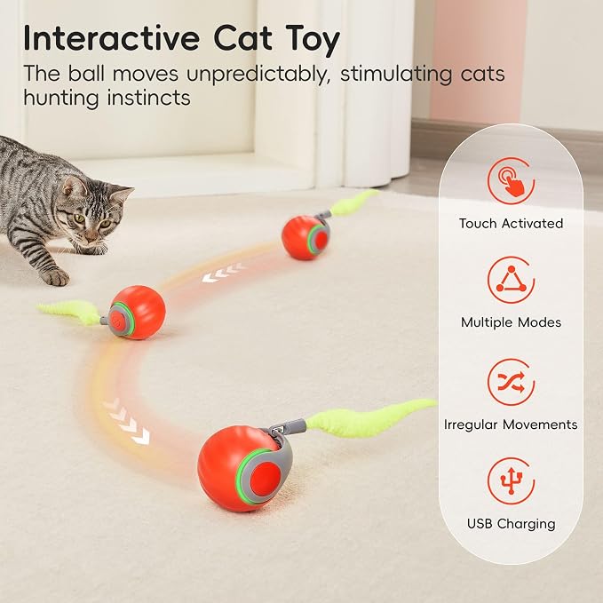 Potaroma Moving Ball Cat Toys - Image 2