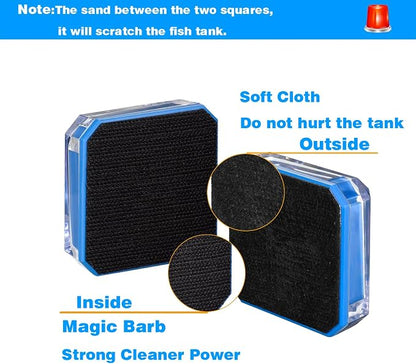 Carefree Fish Aquarium Small Super Magentic Cleaner Fish Tank Algae Scraper - Image 5