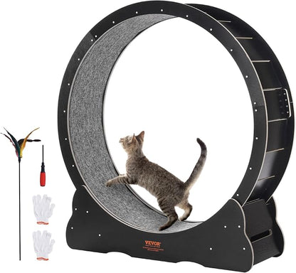 VEVOR Cat Exercise Wheel, 43.3" Large Cat Treadmill by VEVOR