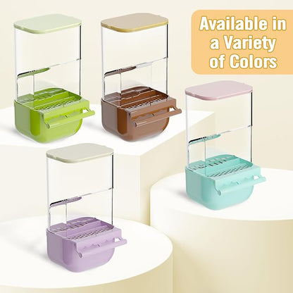 BNOSDM No Mess Bird Automatic Feeder Bird Cage Feeders Parrot Cage Accessories - Image 8