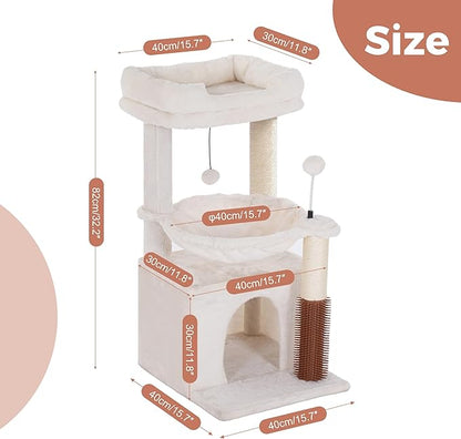 Cat Tree 32 Inches Small Cat Tree - Image 6