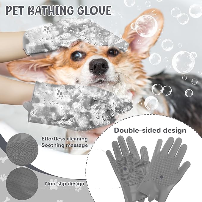 Dog Grooming Kit for Shedding – 8-Piece Pet Grooming Supplies - Image 5