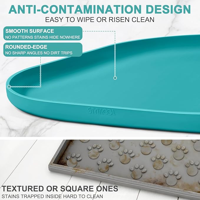 Small Silicone Pet Food Mat - Image 5