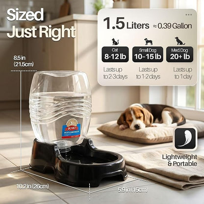 Flexzion Automatic Gravity Pet Waterer - Image 5