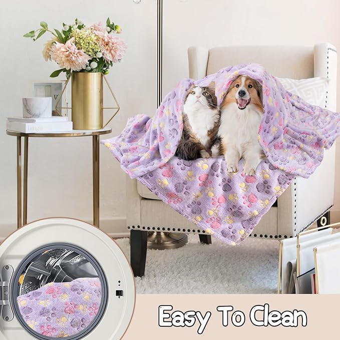 Rezutan 1 Pack 3 Blankets for Dogs, Dog Blanket for Large & Medium Pet Cat - Image 7