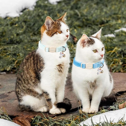 ARING PET 2 Pack Cat Collar-Cute Cotton Cat Collar - Image 4
