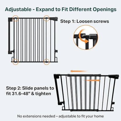 Cumbor Expandable 31.6-48" Baby Gate - Image 3