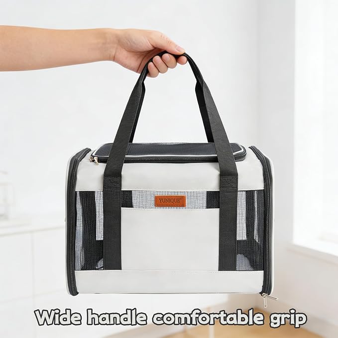 YUNIQUE Soft-Sided Cat & Dog Carrier - Image 6