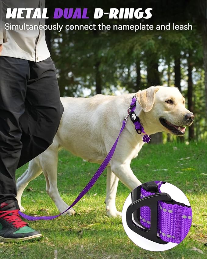 Joytale Airtag Dog Collar, Reflective Pet Collar - Image 4