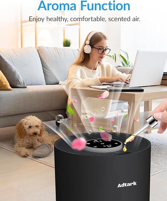 Air Purifiers for Home Bedroom, ADTARK Air Cleaner - Image 3